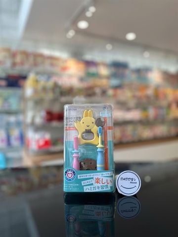 Bộ bàn chải đánh răng 3 bước T.L.I Richell (3 tháng)