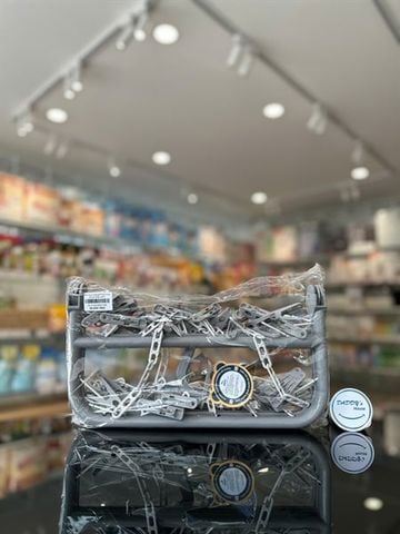 Móc chùm vuông Finley Inova 32 kẹp (Màu xám)