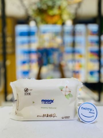 Khăn giấy ướt Moony (50 tờ)