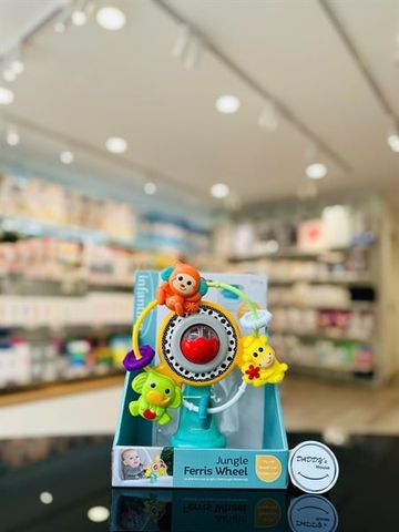 Đồ chơi vòng quay khu rừng - Jungle Ferris Wheel Infantino (6 tháng)