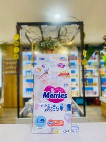 Tã dán Merries size L48 miếng (9-14kg)