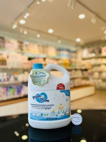 Nước giặt Palm Palm xanh - hương Bluebell & White Lily (3000ml)