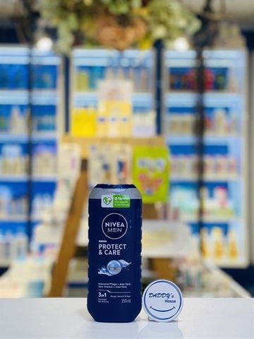 Sữa tắm gội Nivea Men Protect & Care - NĐ (250ml)