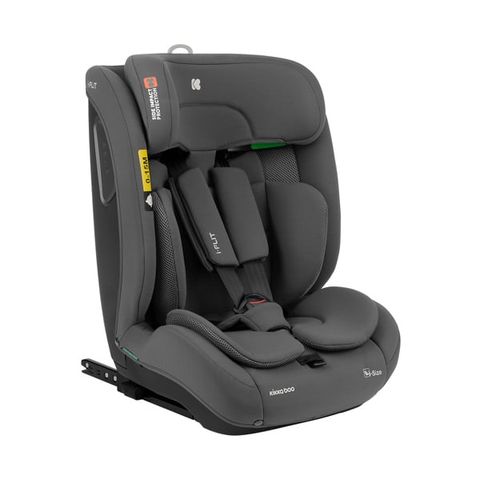 Ghế ô tô Kikkaboo i-Flit i-Size 76-150cm (Màu xám)