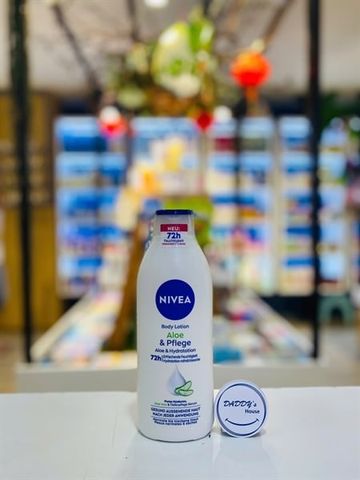 Sữa dưỡng thể Nivea Aloe & Hydratation - Đức - NĐ (400ml)