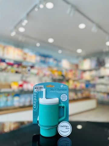 Cốc tập uống My 1st Tumbler Infantino - Màu xanh (6 tháng)