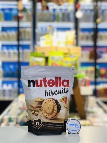 Bánh quy Nutella Biscuits nhân kem cacao hạt phỉ - NĐ (304g)