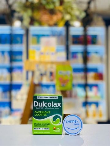 Viên thuốc nhuận tràng Dulcolax Overnight Laxative - NĐ (100v)