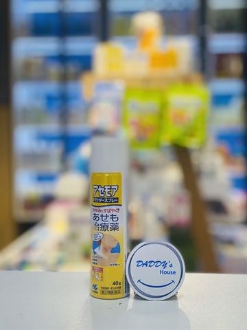 Xịt dạng bột giảm ngứa, dịu sưng tấy do rôm sảy Kobayashi - NĐ (40g)