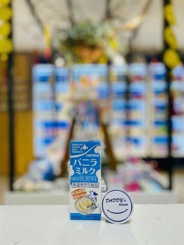 Sữa tươi Hokkaido vị vani (200ml)
