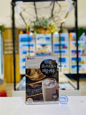 Bột ngũ cốc đậu đen, mè đen và gạo đen Damtuh Hàn Quốc - NK (20g x 40 gói)