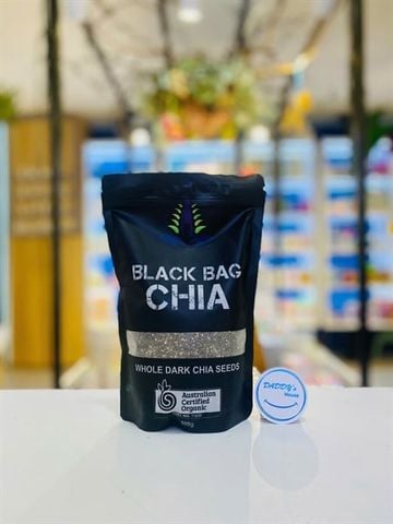 Hạt chia đen Organic Aus - NK (500g)