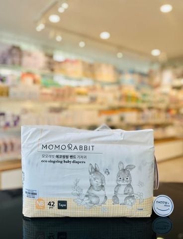 Tã dán Momo Rabbit size NB42 (3-5kg)