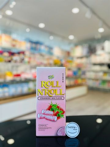 Bánh quế IYES ROLL N ROLL vị dâu (80g)