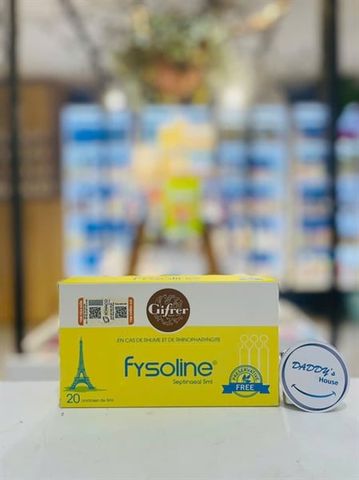 Nước muối kháng viêm Gifrer Septinasal Vàng (20 x 5ml)