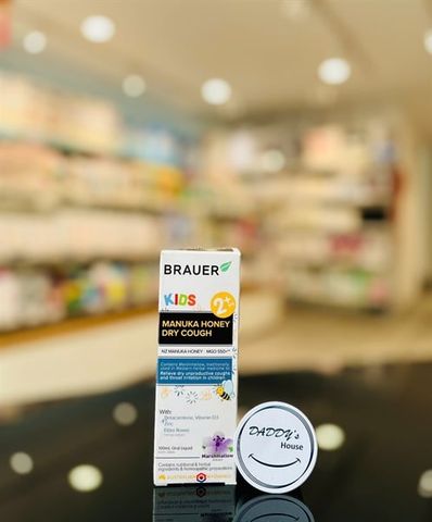 Siro Brauer Manuka Honey Kids Dry Cough (100ml)