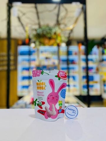 Bánh gạo hữu cơ Nobi Nobi vị quả mọng 8th (15g)