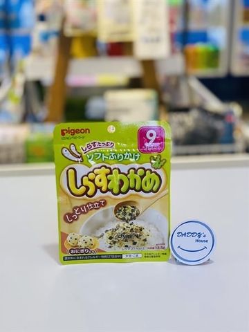 Gia vị rắc cơm Pigeon rong biển & cá 9th (13.5g)