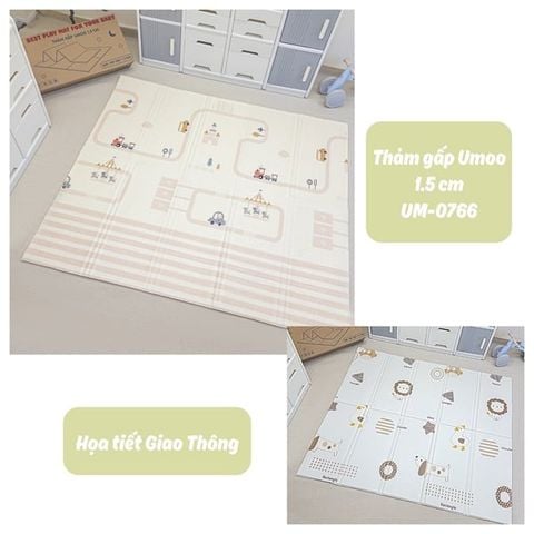 Thảm gấp Umoo Giao Thông UM0766 (1.5cm)