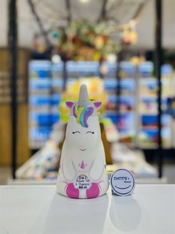Gel tắm & dầu gội Unicorn 2 trong 1 Airval từ 3 tuổi (400ml)