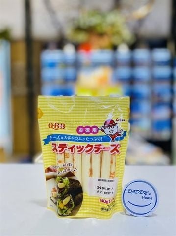 Phô mai Bơ Rokko QBB dạng que - NĐ (140g)