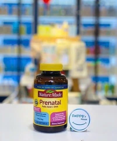 Viên uống vitamin Mẹ bầu Nature Made Prenatal Folic + DHA - NĐ (150v)