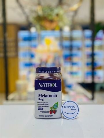 Kẹo dẻo hổ trợ giúp ngủ ngon Natrol Melatonin 5mg - NĐ (180v)