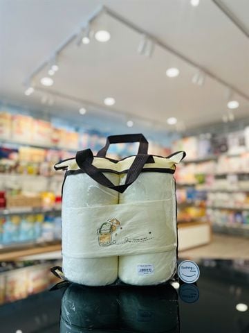 Bộ Gối Chặn Chất Liệu Bamboo Goodmama (vàng)