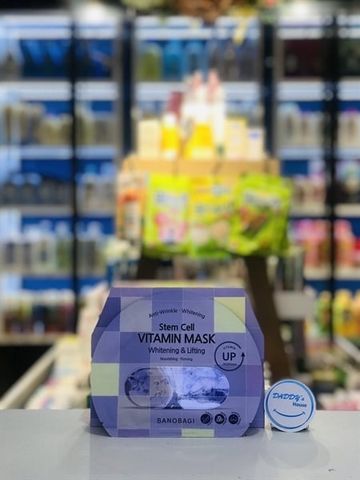 Mặt nạ Vitamin nâng cơ, săn chắc, đàn hồi da chiết xuất đậu nành Banobagi (1m)