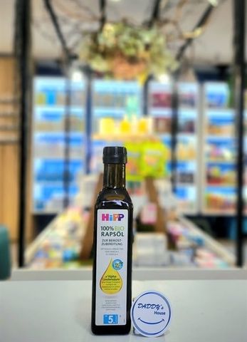 Dầu hạt cải hữu cơ Hipp từ 5 tháng - NĐ (250ml)