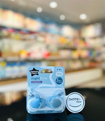 Ty ngậm dạ quang Tommee Tippee Night time (6 - 18th)