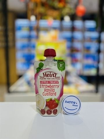 Váng sữa Heinz Vani & Dâu từ 8 tháng - NK (120g)