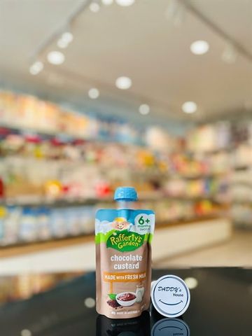 Váng sữa Rafferty's Garden vị Chocolate Custard 6th Aus - NĐ (120g)