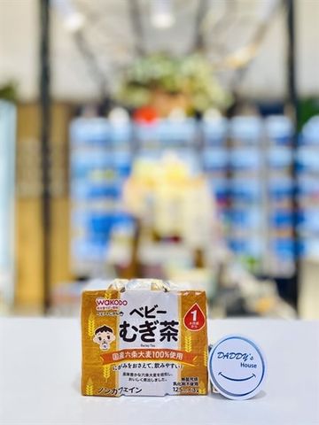 Nước trà lúa mạch Wakodo Barley từ 1 tháng (3x125ml)