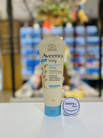 Kem dưỡng ẩm Yến Mạch Aveeno Baby Daily Lotion Aus - NĐ (227g)
