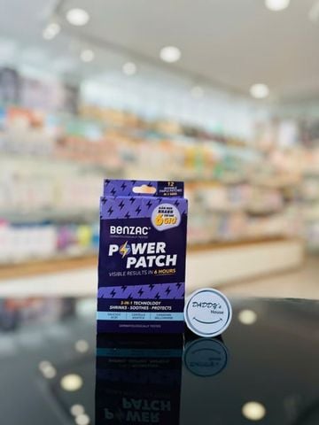 Miếng dán mụn Benzac 3in1 Power Patch (12m)