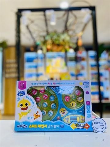 Đồ chơi câu cá thay đổi tốc độ câu Pinkfong Baby Shark HQ - NĐ (3 tuổi)