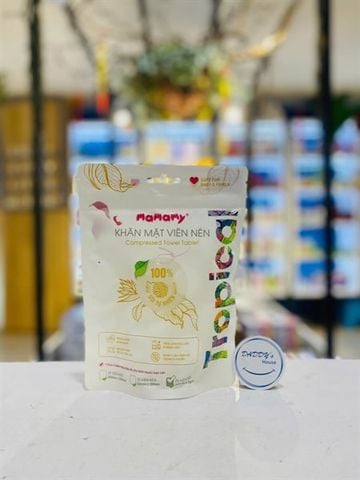 Khăn mặt viên nén Mamamy Tropical 240x200mm (25v)