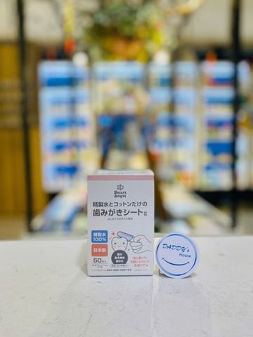 Giấy chăm sóc răng 100% nước tinh khiết Smart Angel (50 miếng)