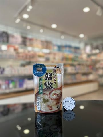 Cháo tươi ăn liền Shimaya vị nấm và tảo bẹ 1 tuổi (230g)