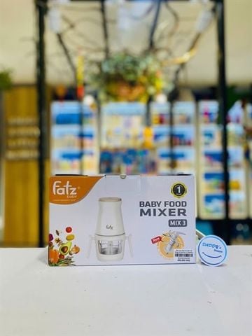 Máy xay thức ăn dặm đa năng cho bé Mix 3 Fatzbaby