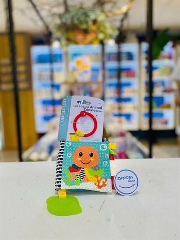 Sách vải treo có tiếng sột soạt – Link & Squeak Animal Crinkle Book (0th)