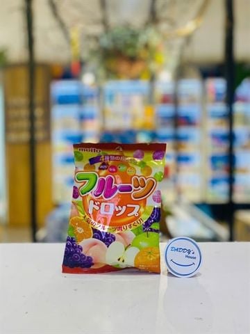 Kẹo soda Meito vị trái cây tổng hợp (57g)