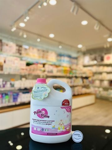 Nước giặt Palm Palm hồng- hương Vanilla Baby Powder (3000ml)