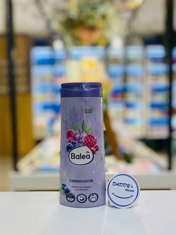 Sữa tắm dưỡng da Balea - Hương hoa violet & quả mọng (300ml)