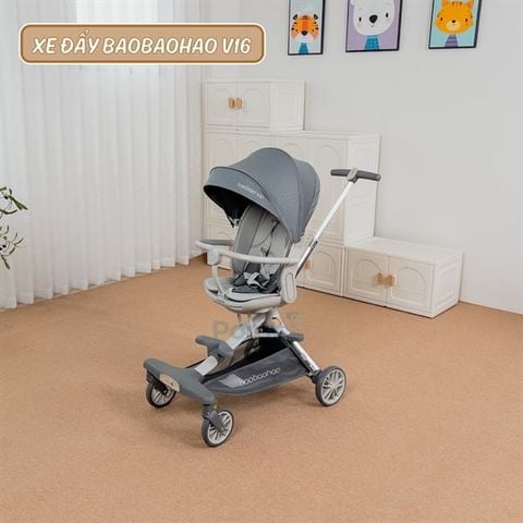 Xe đẩy Baobaohao V16 (Xám)