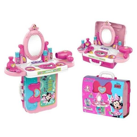 Đồ chơi trang điểm dáng vali 3 in 1 Disney minnie mouse (3y)