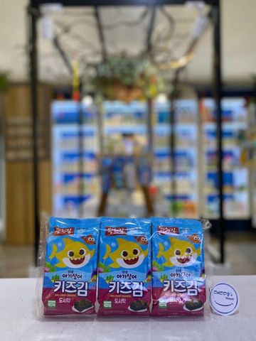 Rong biển ăn liền Organic Pink Fong (3 gói x 4g)