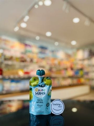 Trái cây nghiền vị táo Fruto 4th (90g)