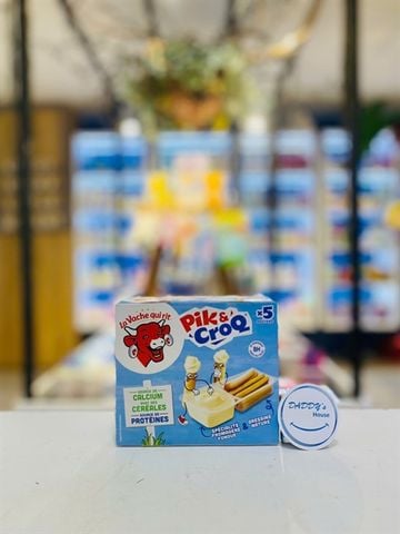 Bánh que phô mai con bò cười Pik & Croq (5x35g)